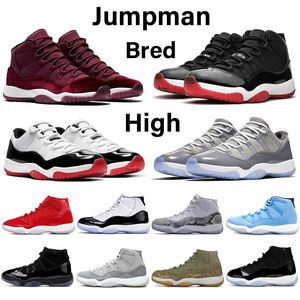 11s hommes femmes chaussures de basket haute héritière nuit marron pantone concord 45 bred space jam hommes baskets de sport baskets