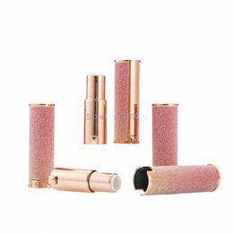 Nouveau 12.1mm Tube de rouge à lèvres vide DIY Rose Gold Baume à lèvres Stick Bouteille rechargeable Ctainer Outils de maquillage Accories 10/30 / 50pcs z08m #
