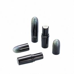 Nieuwe 12.1mm Plastic Lege Kogelvormige Cosmetische Lippenstift Buis DIY Ronde Lippenbalsem Ctainers Lip Rouge Makeup Tools Accories U4QL #