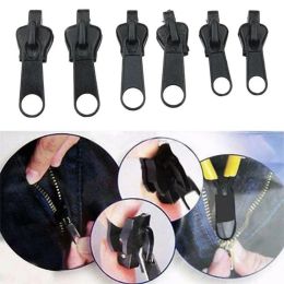 Nouveau 12 / 6pcs instantanément zipper universel Instant Fix Zipper Réparation Kit remplacement zip curseur de dents Rescue Nouveau design pour le bricolage Sew