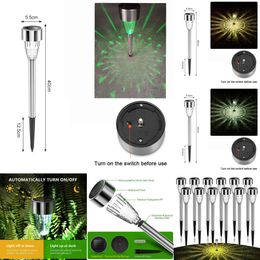 NOUVEAU PACK PACK OUTDOOOR PARTE JOUR SOLAR SOLAR SEALDUX ACIER PARTWAYSAGE LAWN LAWN LAWN POUR LA LALLE DE DÉCOR