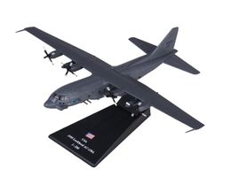 NIEUW 1200 SCHAAL MILITAIRE MODEL TOYS AC130 Gunship GroundAttack Aircraft Fighter Diecast Metal vliegtuig Model speelgoed voor jongens Toys Y2009484097