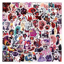 Nieuwe 120 stcs Cartoon Helluva Boss Sticker Anime Graffiti Stickers voor DIY Bagage Laptop Skateboard Motorfiets Gitaar Fiets Stickers Groothandel Bulk