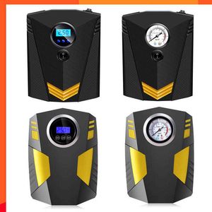 Nouveau 120W Portable Voiture Compresseur D'air Numérique Pneu Gonfleur Pompe À Air 150Psi Auto Pompe À Air Pour Voiture Moto Pneu Pompe Avec Led Lumière