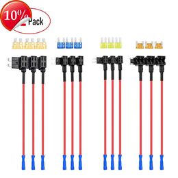 Nieuwe 12Pack 12V Automotive Extra Circuit Zekering Breakout ATOATC ATM APM 4 Soorten Zekeringhouder Zekering Breakout Elektrische benodigdheden