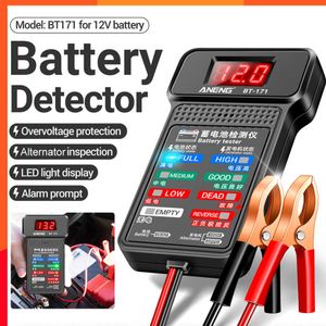 Nouveau testeur de batterie de voiture 12V 100-2000CCA, système de démarrage et de charge automatique, alternateur de batterie avec écran LCD, outils automatiques de voiture