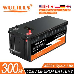 New 12V 24V 48V 100Ah 200Ah 280Ah 300Ah LiFePo4 Battery Pack Lithium Iron Phosphate Batteries Built-in BMS For Solar Boat No Tax