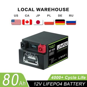 Nieuwe 12V 24v 48v 80Ah 100Ah 200Ah 280Ah300ah 400ah Lifepo4 Accu batterijen Voor Solar Boot thuis Opslag EU ONS BELASTING GRATIS