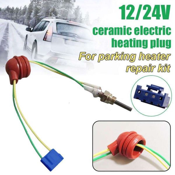 Bougie de préchauffage en céramique 12V/24V, pièce de chauffage de stationnement pour bateau, voiture, camion, accessoires pour Eberspacher D2 D4 D4S, accessoires de chauffage, 10 pièces, nouvelle collection