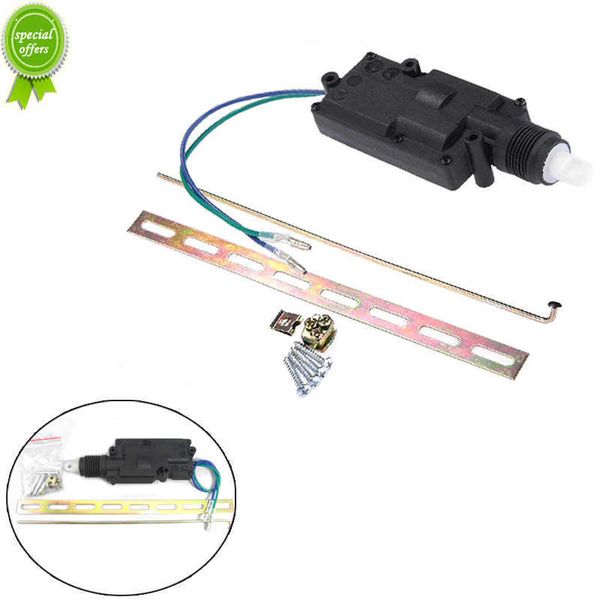 Nuevo Motor de actuador de bloqueo de puerta esclavo de potencia Universal de alta resistencia para coche de 12V, sistema de alarma de cierre centralizado de 2 cables