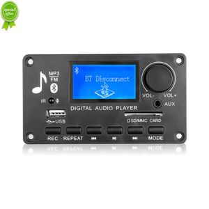 Nieuwe 12V HandsFree Bluetooth 5.0 MP3 WA WAV Decoder Board Folder Display Wireless Music Audiomodul USB TF FM Car Radio Kit