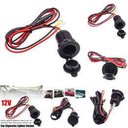 Nieuwe 12V Socket Waterdichte Auto Boot Sigaret Stuur Motorfiets Aansteker Sockets Adapter Stopcontact Pl K7b9