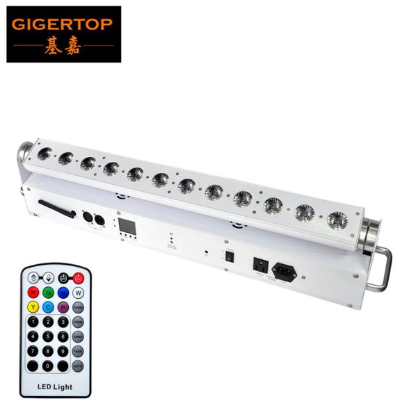 Nuevo 12x18W 6 en 1 RGBWAUV batería inalámbrica Led luz infrarroja Control remoto pantalla LED a todo Color tyanshine leds4701470