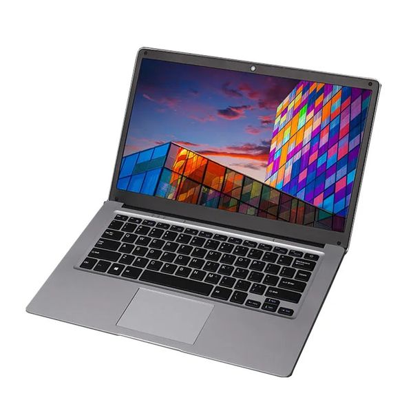 Nuevo ordenador portátil escolar de 14 pulgadas N3350 CPU 6GB RAM 64GB SSD opcional Windows 10, Notebook de ventas, Netbook para juegos barato