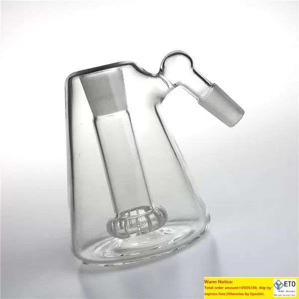 Nouveau 14mm Mâle à 18mm Femelle Ash Catcher Mini Triangle Heady Verre Eau Bongs Dab Rigs Tuyaux DIY Accessoires Fumeurs