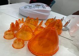 NUEVO 150 ml de tazas de naranja XL Mejora de los senos Nuevo tazas grandes de vacunas Buttom Lifting Hip Body Shapping Machine8422026