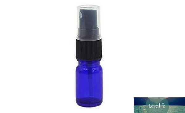 Nouveau 15ml bleu Fine brume atomiseur bouteille en verre vaporisateur rechargeable parfum bouteille vide en verre pour aromathérapie huile essentielle