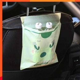 Nouveau 15 pièces/ensemble voiture poubelle sac collant voiture poubelle sac de nettoyage peut être stocké Type jetable pratique voyage Portable sac de rangement