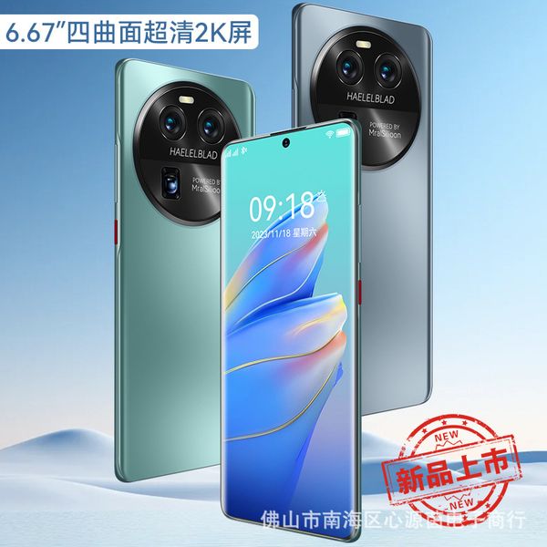 Nouveau produit phare 16 512G authentique tout Netcom mille yuans incurvé grand écran Android 5G Smartphone site officiel vente en gros
