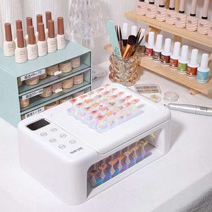 Nouveau 180W UV Presse sur le sèche-lin à lampe à LED à sec rapide Pliable pour guérir toute la manucure de vernis à ongles en gel