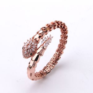 Nouveau bracelet en or 18k kit bracelets en bracelet de serpent pour femmes Charme Infinity Diamond Tennis Bracelet Luxury Designer Jewelry Party Cadeaux Mariage Couple fille