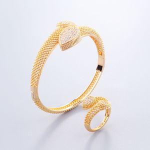 Nouveau bracelets de bracelets en argent en argent en or 18k Gold Gol