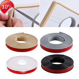 Nuevo Protector de bordes de muebles de 1M, cinta protectora de PVC, cinta de sellado para protección de gabinete, cinta autoadhesiva para bordes en forma de U