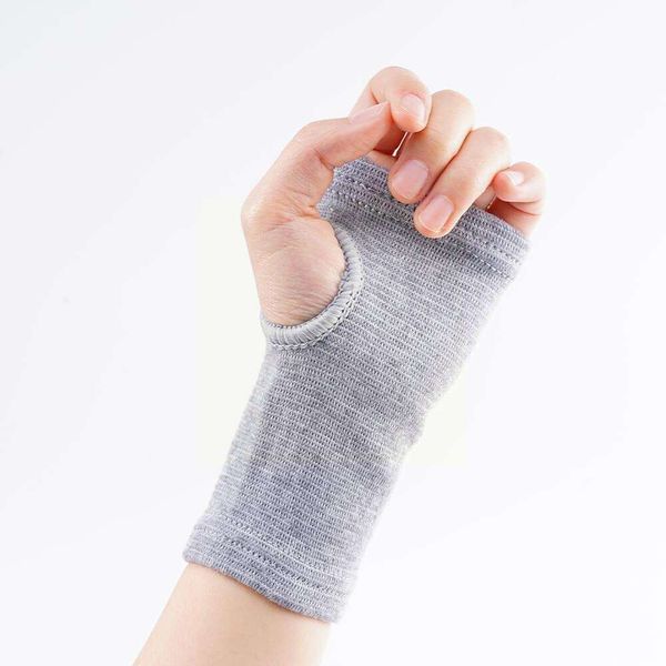 Nuevo 1 par de mangas deportivas de compresión de muñeca cómoda soporte de mano para artritis tendinitis esguinces entrenamiento túnel carpiano M0j8