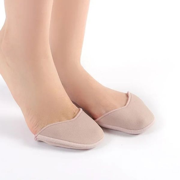 Nuevo toe protector de dedo del pie 1pair gel gel punta toe top cubre para toes almohadillas suaves protectores para zapatos de ballet herramientas de cuidado de los pies para zapatos de ballet