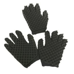 Nuevo 1pc guantes de esponja de cabello afro rizado para crías de ola de ondas trastadas mechones de torcedura pinceles de peatón africanos rizos de espuma de las olas