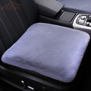 Nieuwe 1PC Autostoelhoezen Wolbont Capes voor auto's Zetelbescherming Pluche materiaal Warm winterpak De meeste kusseninterieuraccessoires