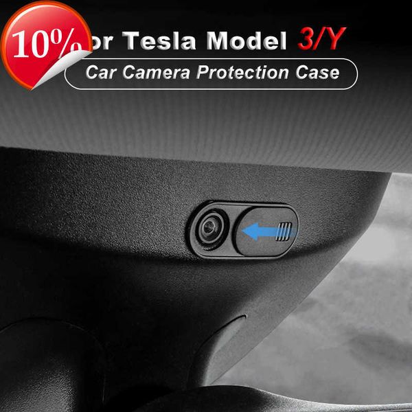 Housse de Protection intérieure pour Webcam, 1 pièce, pour Tesla modèle 3 modèle Y 2017 – 2021 2022, étui de Protection de caméra de confidentialité, accessoires de rénovation, nouveau
