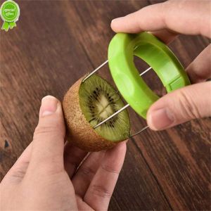 NOUVEAU 1PC KIWI CUTTER Fruit détachable Fruit Fast Peeler Slicer Kiwi outils de pelage au citron Gadgets Péler les outils de cuisson Salad