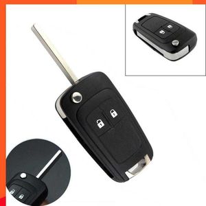 Nuevo 1Pc Universal Car Remote Botones Key Shell 2 Botones Reemplazo Key Shell Vauxhall Opel Astra Insignia