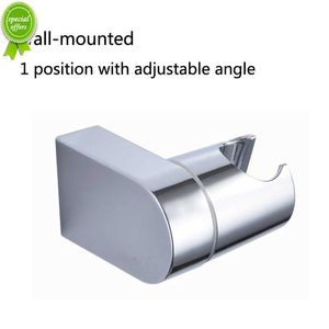 New 1pcs Adjustable Abs Chrome Handheld Shower Holder Bracket Rail Bracket Slider Wall Mounting for Head