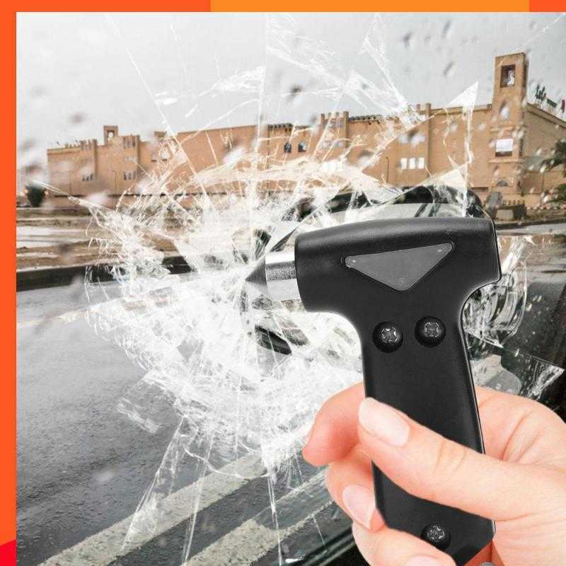 NYA 1 st bil Säkerhet Hammer Universal Auto Emergency Glass Window Breaker Hållbara bil Escape Tools Biltillbehör PRAKTISKA