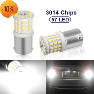 Neue 1 stücke BAU15S 7507 PY21W 1156PY High Power Bernstein Gelb 57 SMD 3014 Led-lampe Für Front Blinker richtung Anzeige Lampe