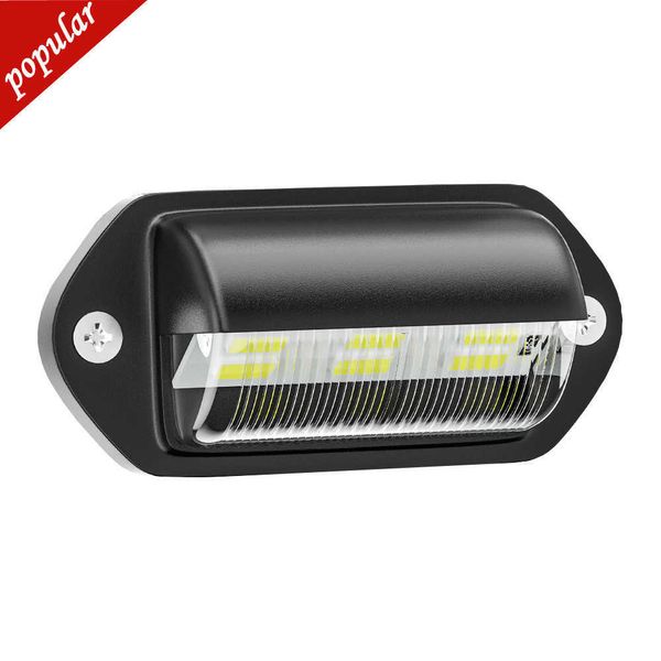 Novedad, 1 Uds., luz de placa de matrícula de coche para SUV, camión, remolque, bombillas, productos de coche, matrícula, luz trasera de furgoneta, lámpara trasera impermeable