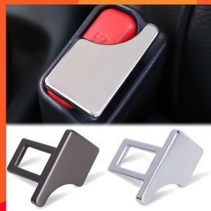 Nouveau 1 pièces caché voiture sécurité ceinture de sécurité boucle pince silencieux antifouling coller insérer carte voiture intérieur accessoires décoratifs marchandises