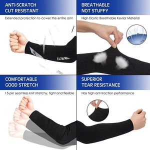 NOUVEAU 1PCS NIVEAU 5 HPPE OUTDOOR TRAVAIL SÉCURITÉ ARRME GARDE GARDE Soudage anti-coupe Protéger les gants lourds des gants résistants à la couverture des incendies