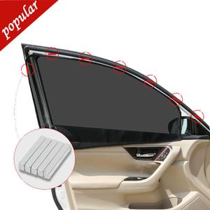 Nouveau 1 pièces magnétique voiture pare-soleil Protection UV voiture rideau voiture fenêtre pare-soleil fenêtre latérale maille pare-soleil Protection d'été