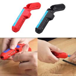 Nieuwe 1pcs Mini Draad Stripper Mes Multifunctionele Crimper Tang Krimptang Kabel Strippen Draad Cutter Cut Lijn Handgereedschap