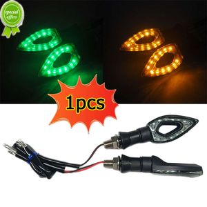 Nieuwe 1PCS Motorcycle LED Richtingaanwijzer Lamp Flash Indicator Lights Running Light Waterdicht Moto Bike Super Bright Universal