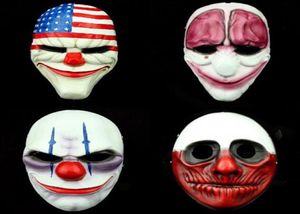 Nouveau 1 pièces PAYDAY 2 masques de fête masque Dockwork hommes Cosplay résine masque déguisement fête Halloween Mask9034145