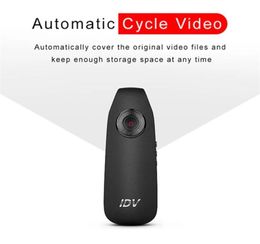 New 1pcs Professional HD 1080P 130 Degree Mini Camcorder Motion Detection Dash Cam Police Body Motorcycle Bike Motion Camera202G9323190