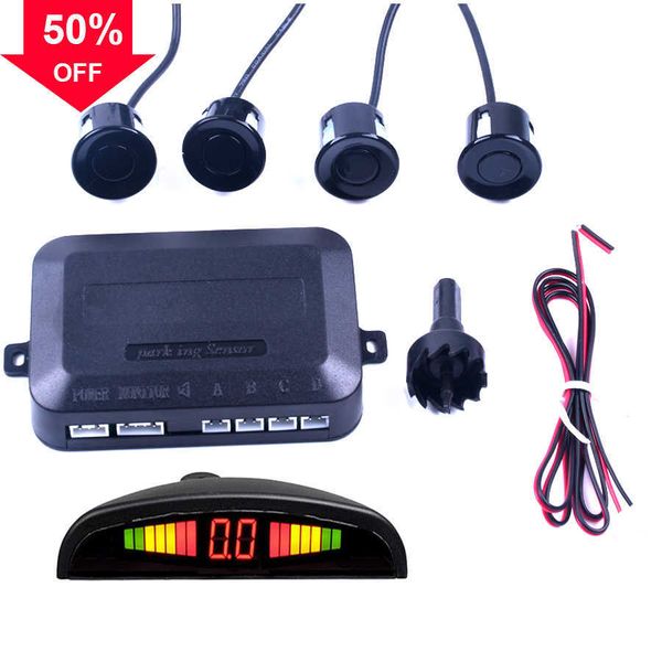 Nouveau 1 pièces/ensemble universel voiture LED capteur de stationnement 4 Kit affichage inverse sauvegarde Radar moniteur système Assistance accessoires outils