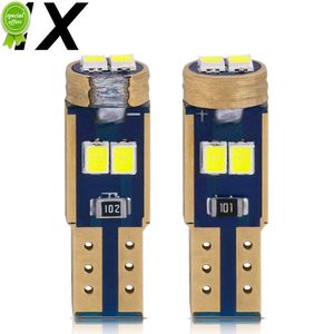 Nouveau 1 Pcs T5 Led Ampoule W3W W1.2W Led 2016 6smd Canbus Voiture Intérieur Lumières Tableau De Bord Avertissement Indicateur Wedge Auto Instrument Lampe 12 V