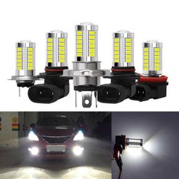 Nieuwe 2 10Pcs Hoge Heldere Auto Led Mistlampen Motorfiets Koplamp H4H7H8 9005 9006 Led Lamp Auto Rijden running Lampen Wit 12V Dio2305