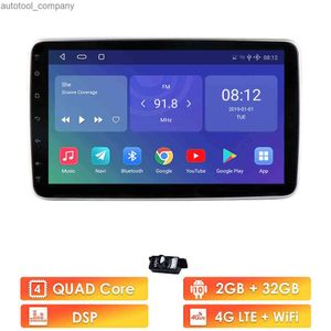 Nieuwe 2 + 32 Universele 1 Din Auto Multimedia Speler 10.1 ''Touchscreen Autoradio Stereo Video GPS WiFi Auto radio Android Stuurwiel
