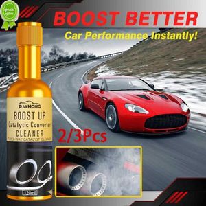 Nouveau 2/3 pièces 120 ML Promotion voiture convertisseur catalytique nettoyants accélérateurs catalyseurs nettoyant à CSV propre Automobile facile moteur I9D5